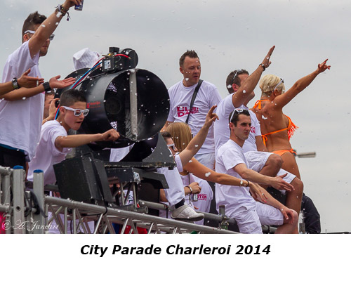 City Parade Charleroi 2014
